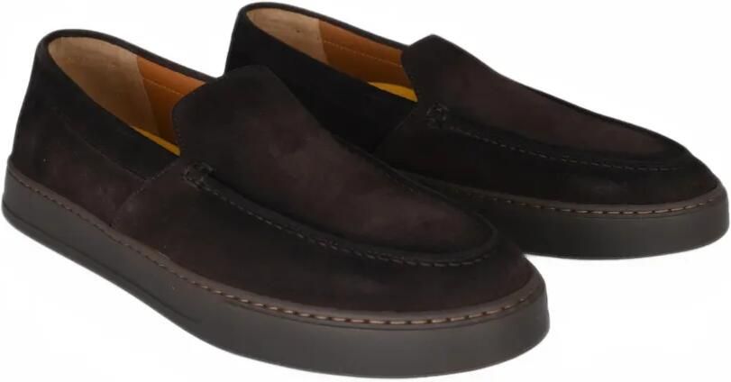 Doucal's suede slip-on trainers Bruin - Foto 4