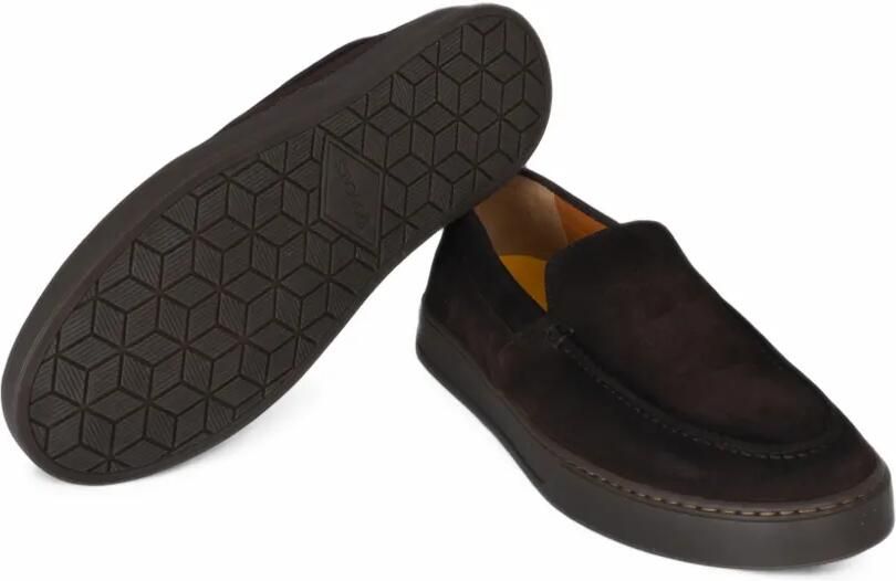 Doucal's suede slip-on trainers Bruin - Foto 3