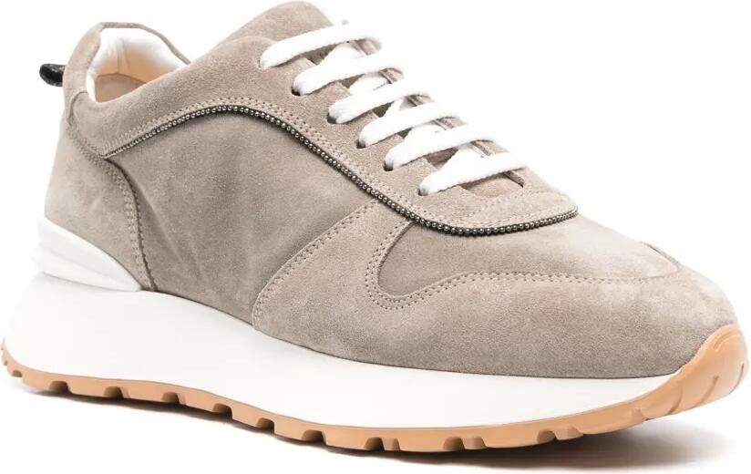 Doucal's Suède sneakers Grijs