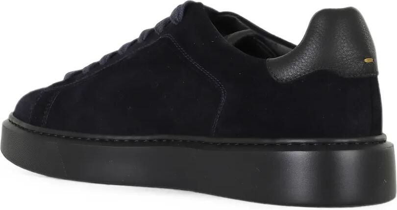 Doucal's Suède sneakers met leren afwerking Blauw - Foto 2