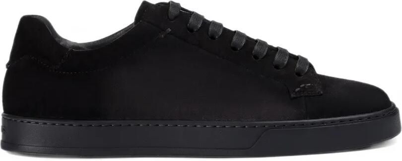 Doucal's suede sneakers Zwart