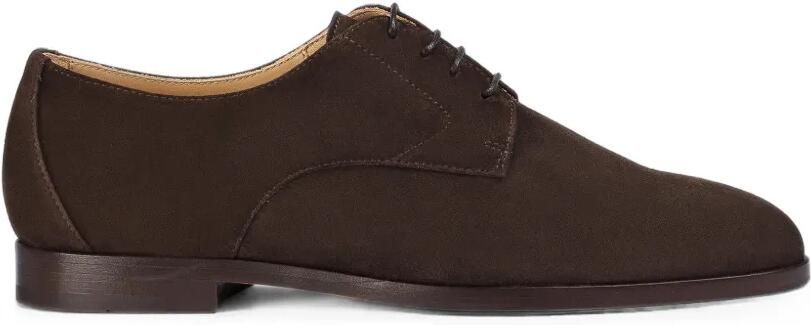 Doucal's Suède veterschoenen Bruin