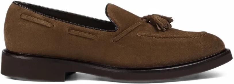 Doucal's Suède loafers Bruin