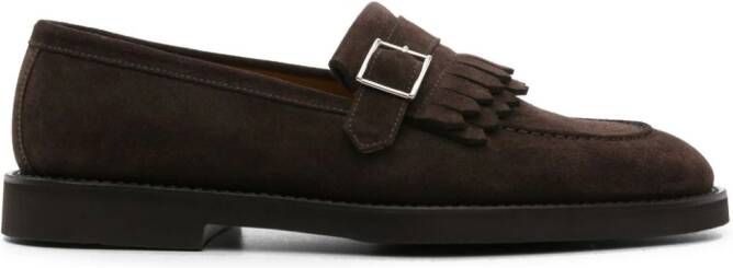 Doucal's fringed suede loafers Bruin