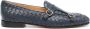 Doucal's Geweven leren loafers Blauw - Thumbnail 1