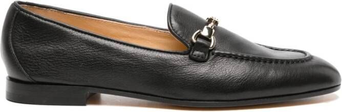 Doucal's Loafers met horsebitdetail Zwart