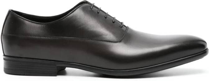 Doucal's Lakleren Oxford schoenen Zwart