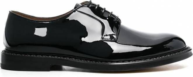 Doucal's Leren derby schoenen Zwart