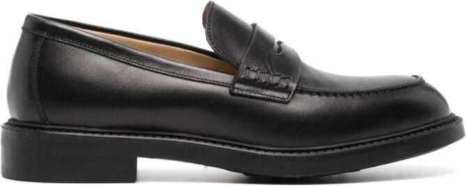 Doucal's Leren loafers Zwart