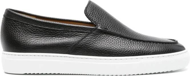 Doucal's Leren loafers Zwart