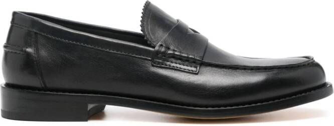 Doucal's Leren loafers Zwart