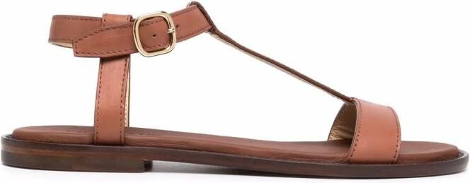 Doucal's Leren sandalen Bruin