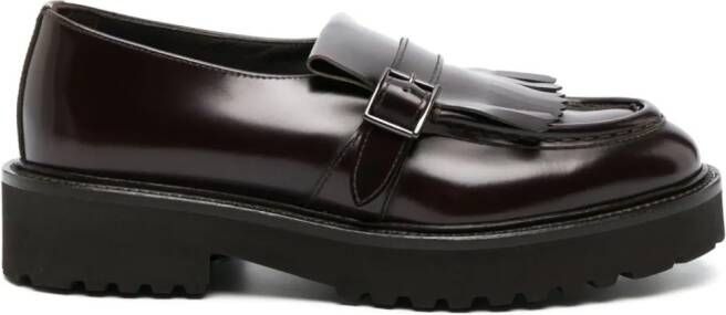 Doucal's Loafers met franje Rood