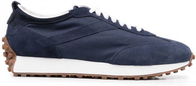 Doucal's Sneakers met logopatch Blauw