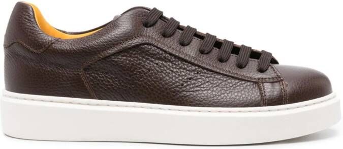 Doucal's Leren sneakers Bruin