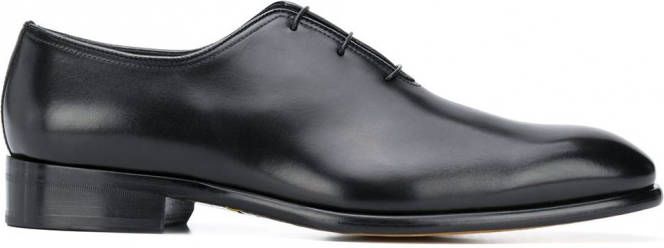 Doucal's Oxford leren schoenen Zwart
