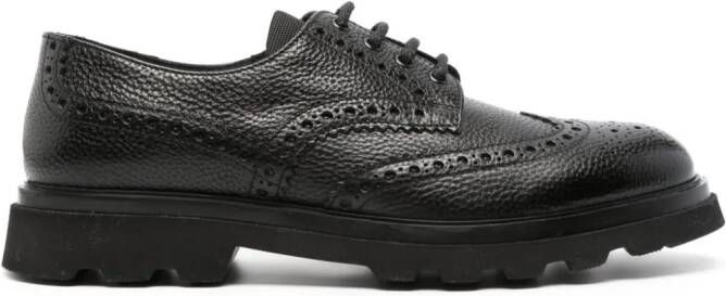 Doucal's Leren brogues Zwart
