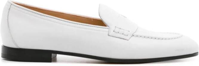 Doucal's Leren loafers Wit