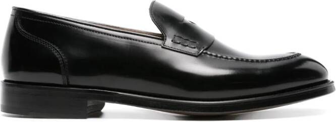 Doucal's Leren loafers Zwart