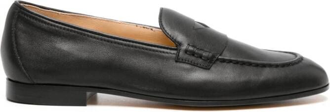 Doucal's Leren loafers Zwart