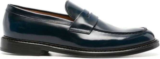 Doucal's Leren loafers Zwart