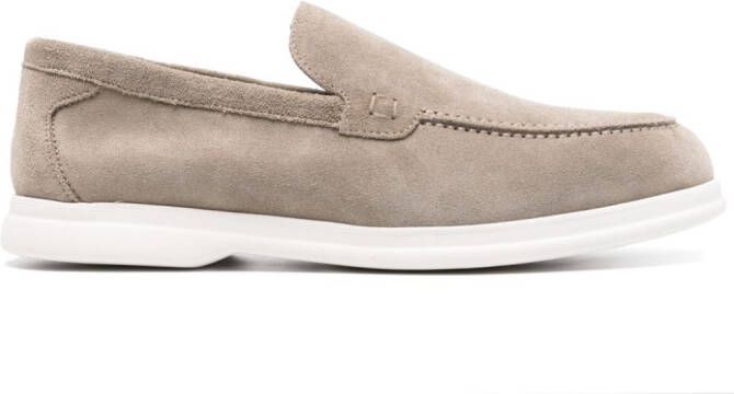 Doucal's Suède loafers Beige