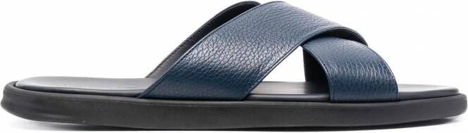 Doucal's Sandalen met gekruiste bandjes Blauw