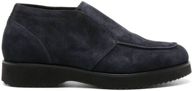 Doucal's Slip-on suède laarzen Blauw