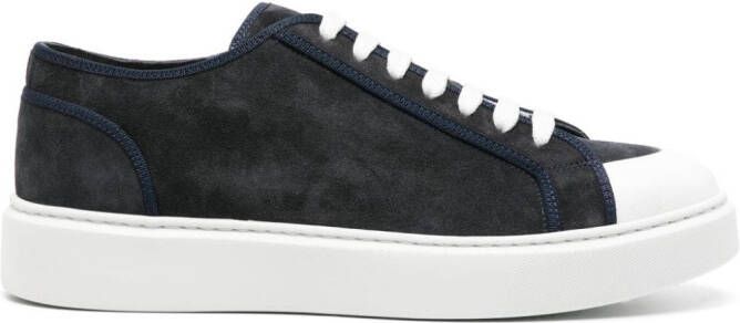 Doucal's Sneakers met rubberen neus Blauw