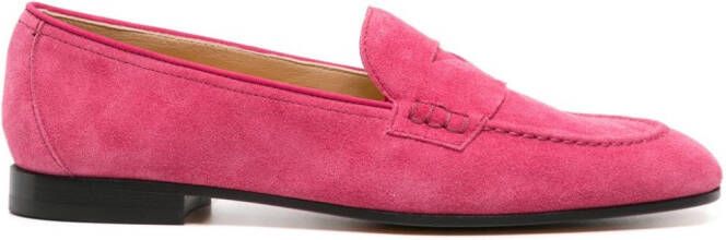 Doucal's Suède loafers Roze