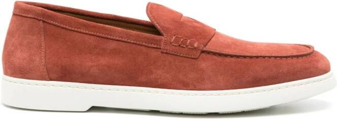 Doucal's Suède loafers Bruin