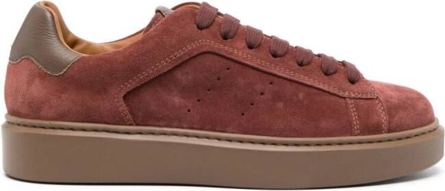Doucal's Suède sneakers Rood