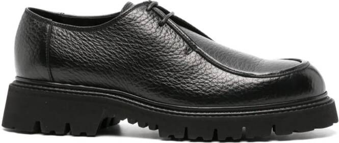 Doucal's x Neil Barrett leren loafers met chunky zool Zwart