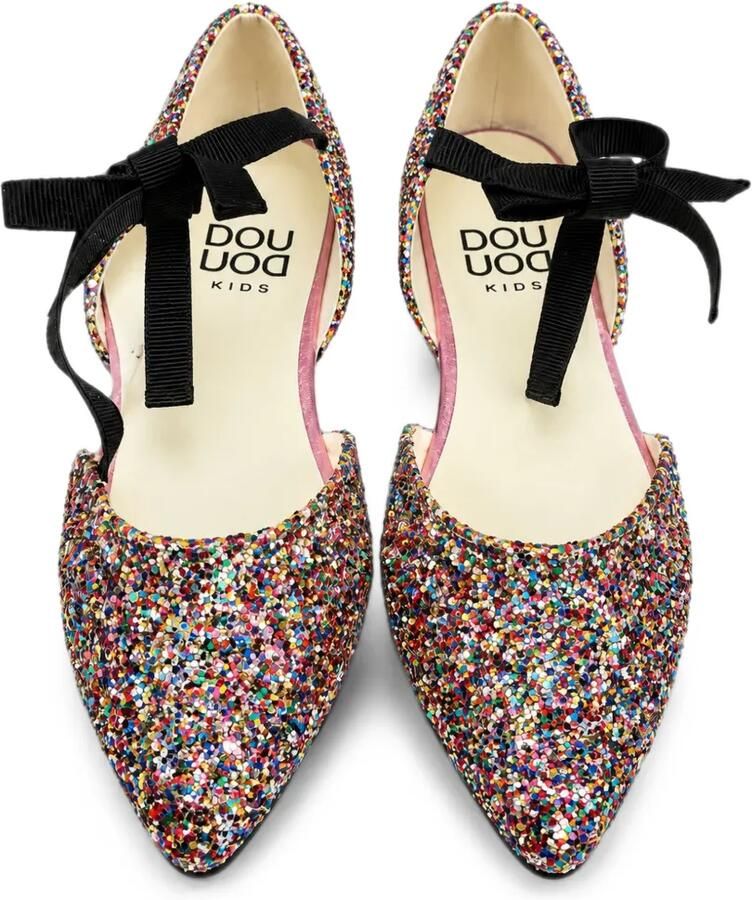 Douuod Kids Ballerina's met glitters Beige - Foto 2