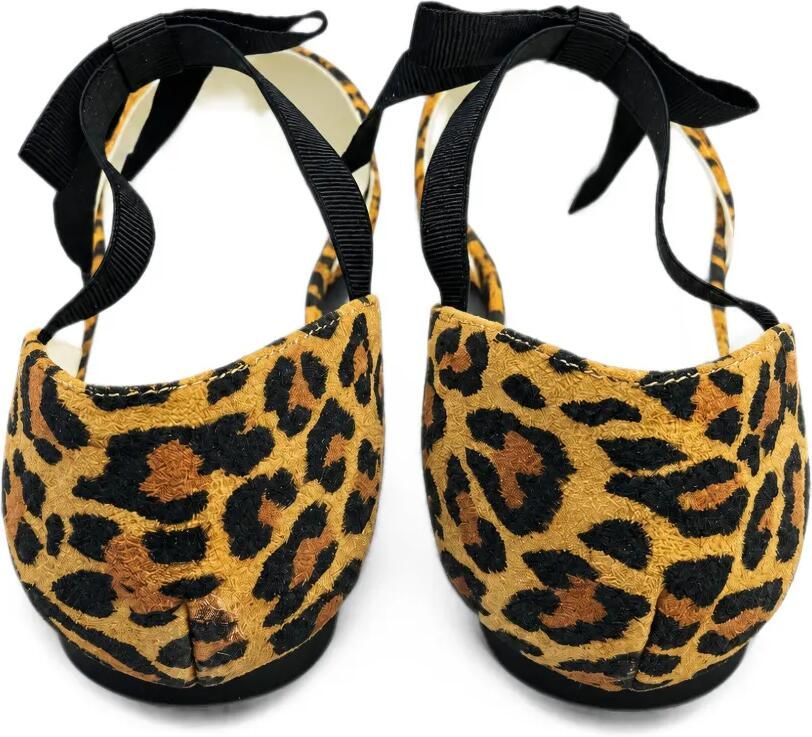 Douuod Kids Ballerina's met luipaardprint Bruin - Foto 2