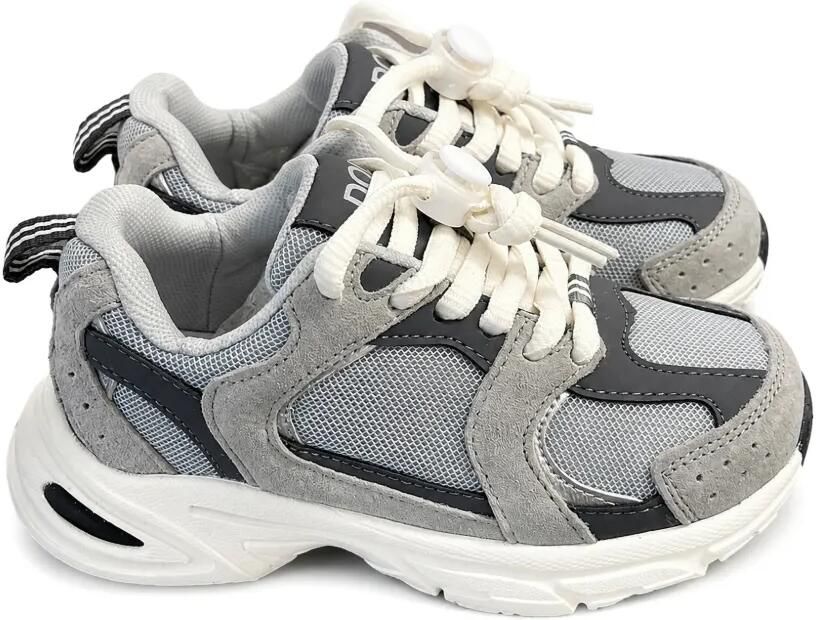 Douuod Kids Sneakers met colourblocking Grijs