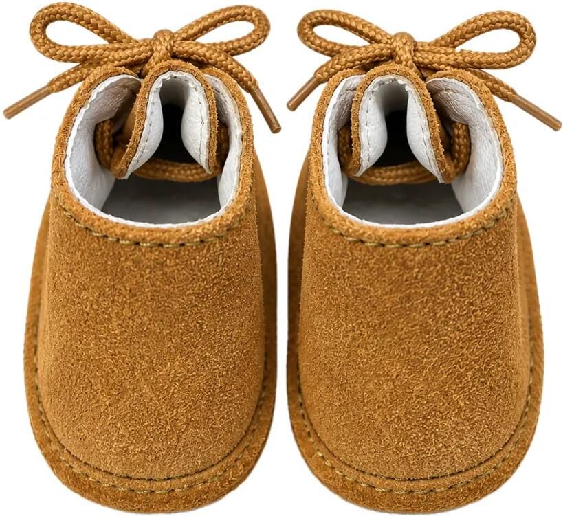 Douuod Kids Suède sneakers Bruin - Foto 3