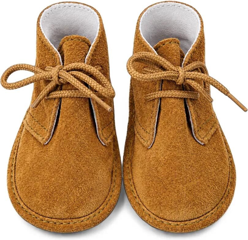 Douuod Kids Suède sneakers Bruin - Foto 2
