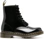 Dr. Martens Leren combat boots Zwart - Thumbnail 1