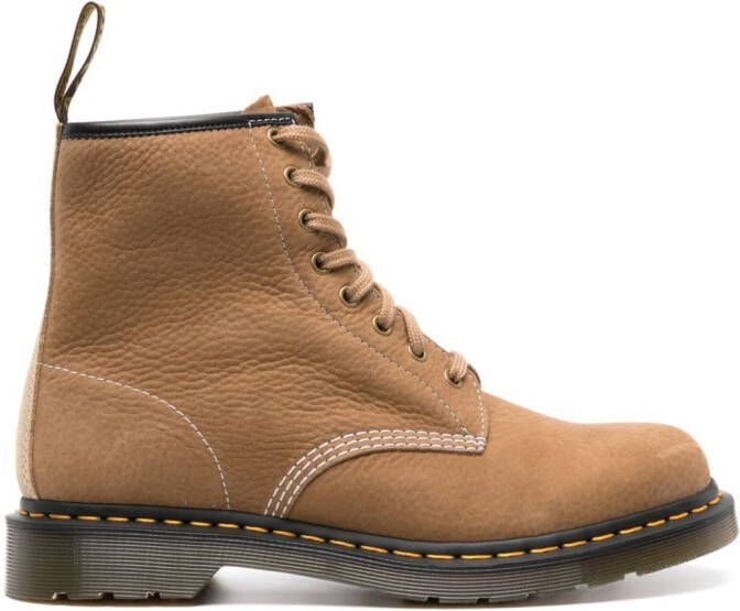 Dr. Martens 1460 nubuck laarzen Beige