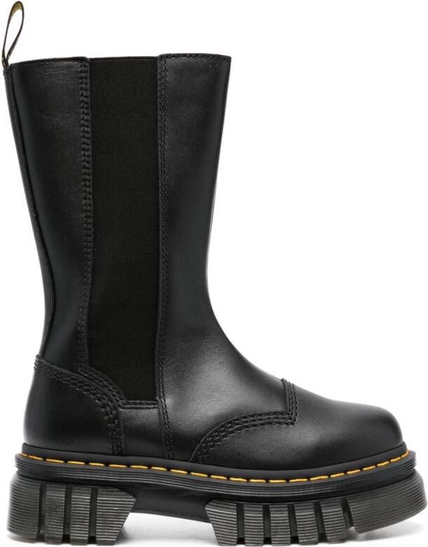 Dr. Martens Audrick Tall laarzen van nappa leer Zwart