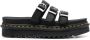 Dr. Martens Sandalen verfraaid met gesp Zwart - Thumbnail 1