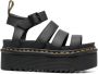 Dr. Martens Sandalen met plateauzool Zwart - Thumbnail 1