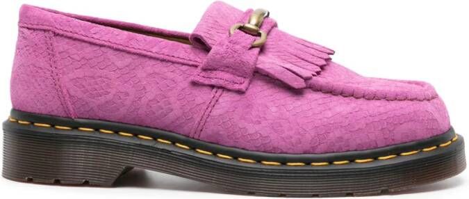Dr. Martens Carolyn loafers met textuur Roze