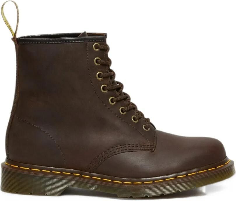 Dr. Martens 1460 Crazy Horse leather lace-up boots Bruin