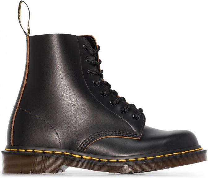 Dr. Martens 1460 leren enkellaarzen Zwart