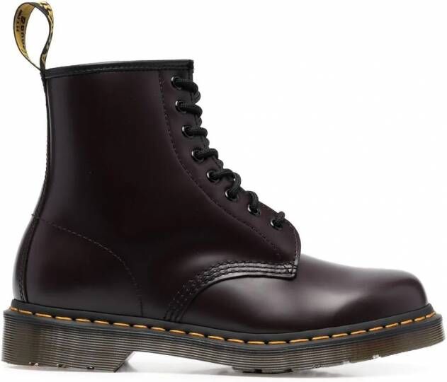 Dr. Martens 1460 leren veterlaarzen Rood