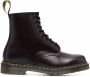 Dr. Martens 1460 leren veterlaarzen Rood - Thumbnail 1