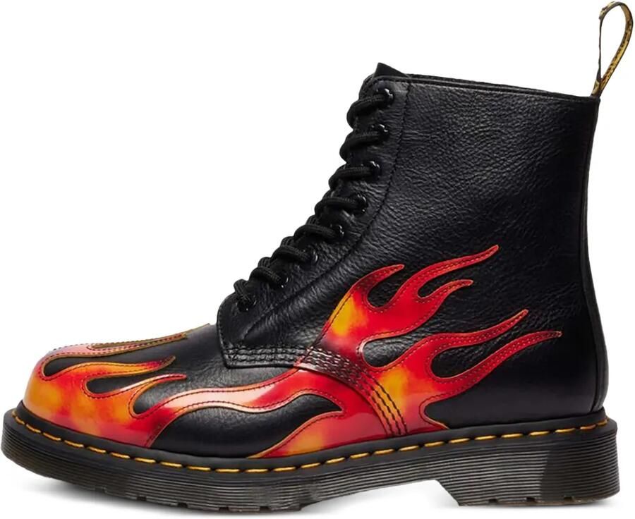 Dr. Martens 1460 Pascal leren laarzen Zwart