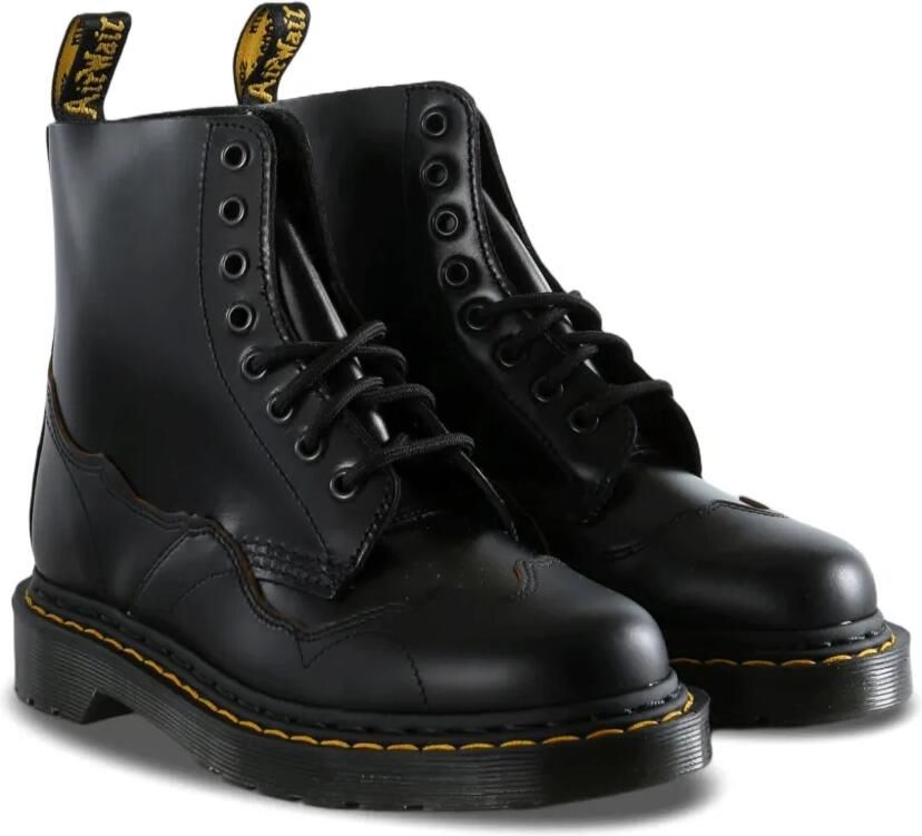 Dr. Martens 1460 Pascal RI veterlaarzen met wingtip vlak Zwart - Foto 2
